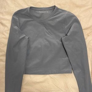 Abercrombie and Fitch Seamless long sleeve crop top M